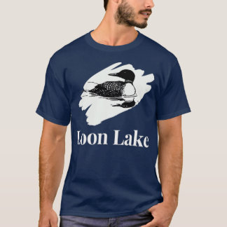 Adirondacks Loon Lake NY Bird New York T-Shirt