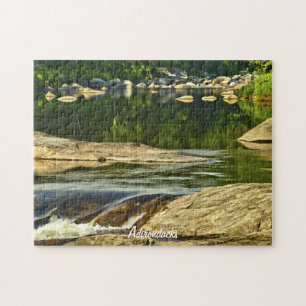 Adirondacks, N.Y. Mountain Stream Jigsaw Puzzle