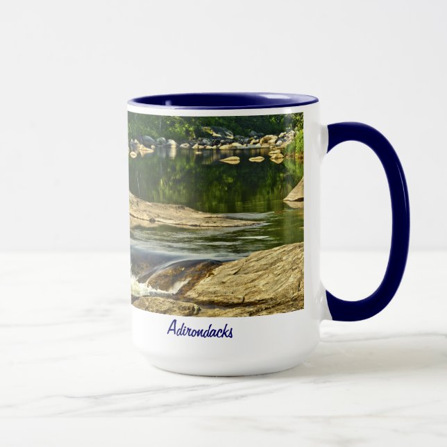 Adirondacks, N.Y.  Mountain Stream Mug (Right)