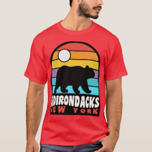 Adirondacks New York Adirondack Mountains Bear Bad T-Shirt
