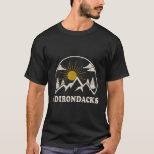 Adirondacks New York Hiking Mountains Hikers T-Shirt