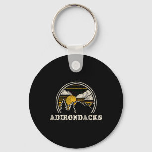 Adirondacks New York Ny T Shirt Vintage Hiking Mou Key Ring