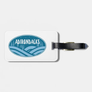 Adirondacks New York Outdoors Luggage Tag