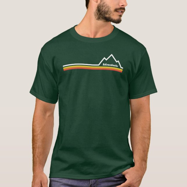 Adirondacks, New York T-Shirt (Front)