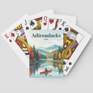 Adirondacks New York USA Playing Cards