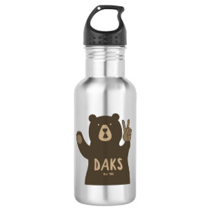 Adirondacks Peace Bear 532 Ml Water Bottle