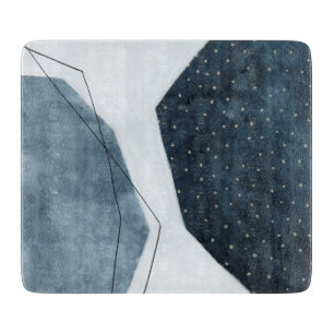 Adjacent Abstraction Cutting Board