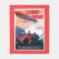 Adjudant Vincenot WWI Airship Promotional Poster