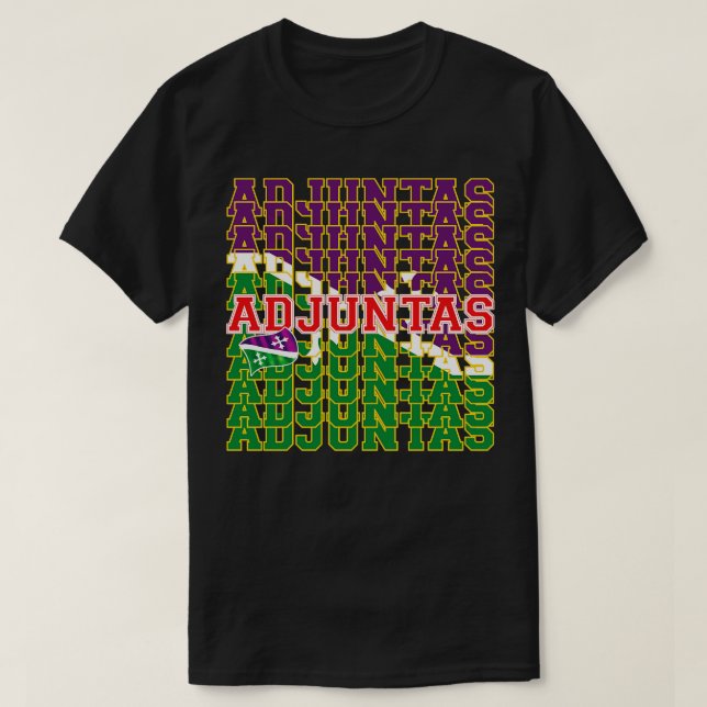 Adjuntas Cascade text T-Shirt (Design Front)