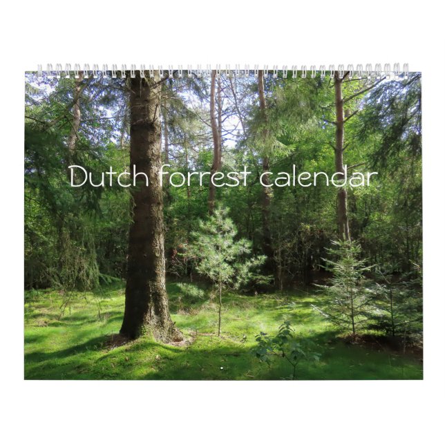 Adjust Hollands Forest Calendar (Cover)