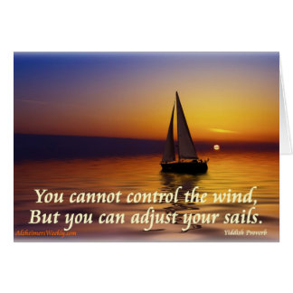 Adjust Sails-Greating Card