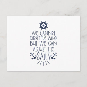 Adjust The Sails Postcard