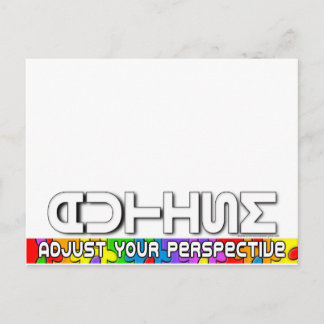 Adjust Your Perspective Postcard