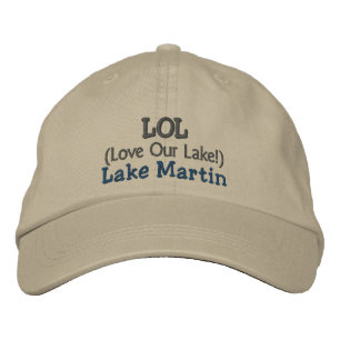 Adjustable Cap "LOL Love Our Lake" Lake Martin