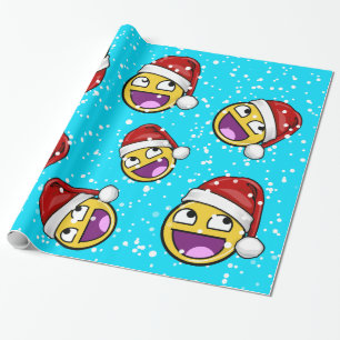 Adjustable Colour Awesome Face Wrapping Paper
