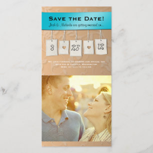 Adjustable Colour: DIY Save the Date Photo Cards