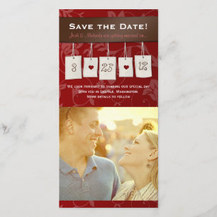 Adjustable Colour: DIY Save the Date Photo Cards