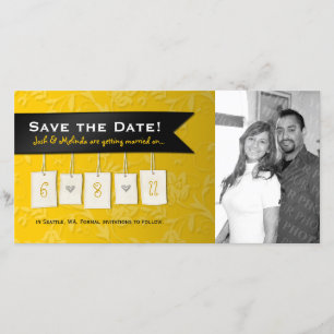 Adjustable Colour: DIY Save the Date Photo Cards