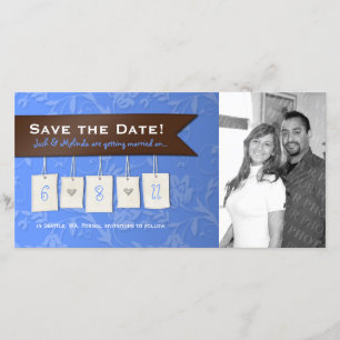 Adjustable Colour: DIY Save the Date Photo Cards