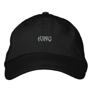 Adjustable-Hat King Printed Text Elegant Gift Nice Embroidered Hat