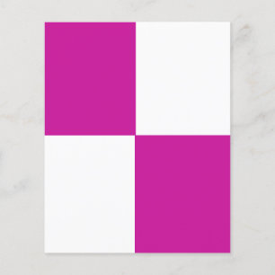 ADJUSTABLE Hot Pink & White Flyer