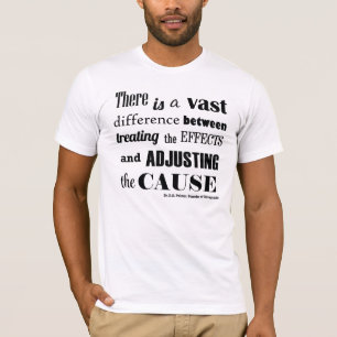 Adjusting The Cause Custom Chiropractic T-Shirt