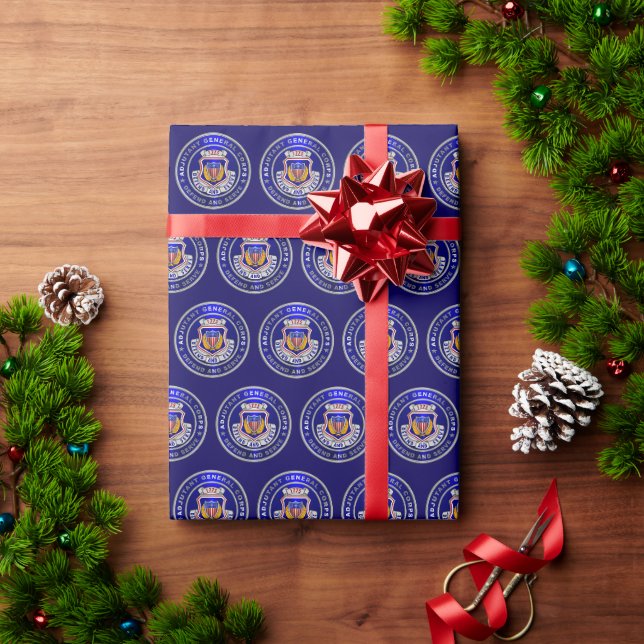Adjutant General Corps AG Wrapping Paper (Holiday Gift)