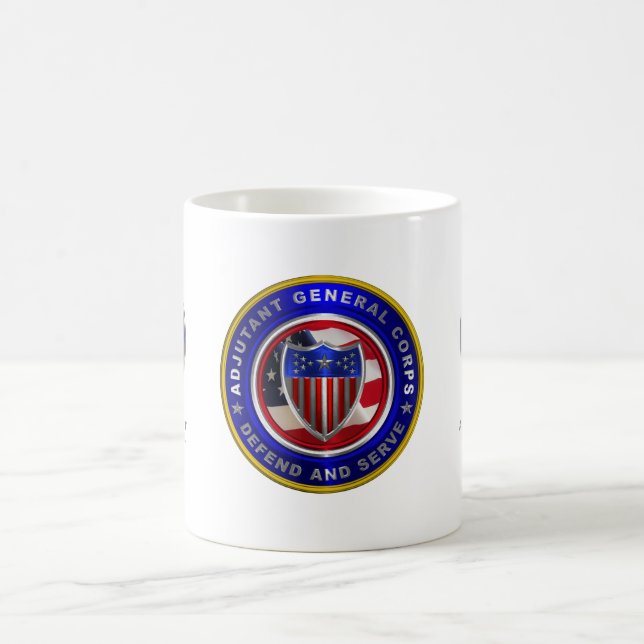 Adjutant General Corps  Magic Mug (Center)