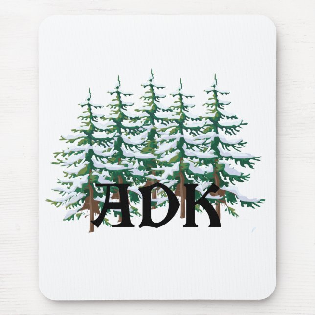ADK Adirondack Pines Mouse Mat (Front)