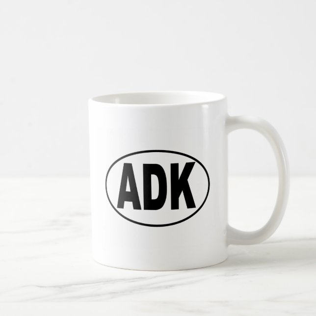 ADK Euro Oval Coffee Mug (Right)