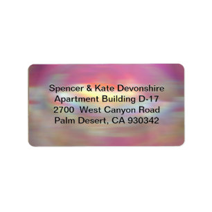 Adlam Vivy Address Label