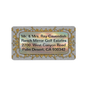 Adlamchelle Winter Elegant Label