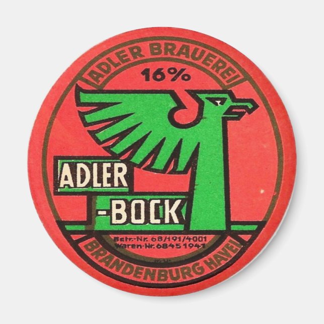 Adler Bock Magnet (Front)