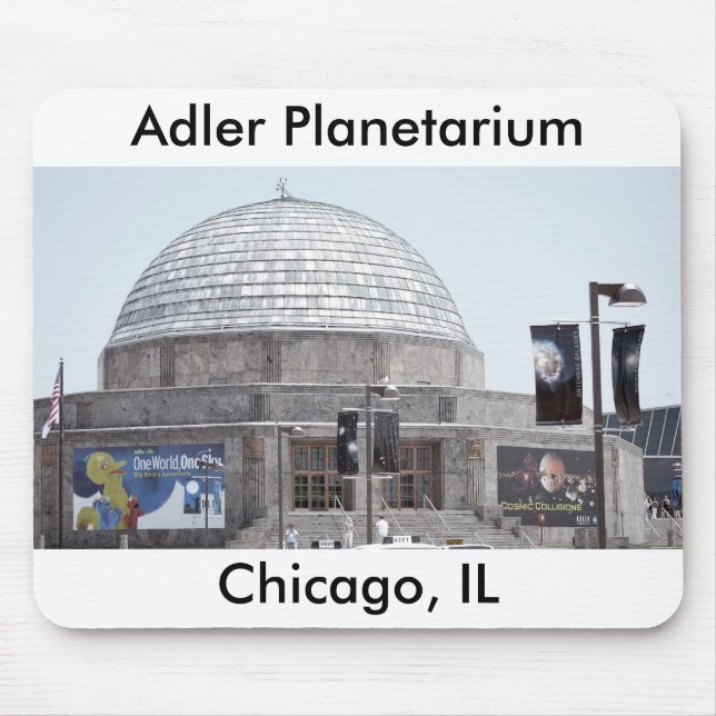 Adler Planetarium - Chicago, IL Mouse Mat (Front)