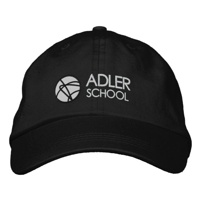 Adler School Embroidered Hat 2 (Front)