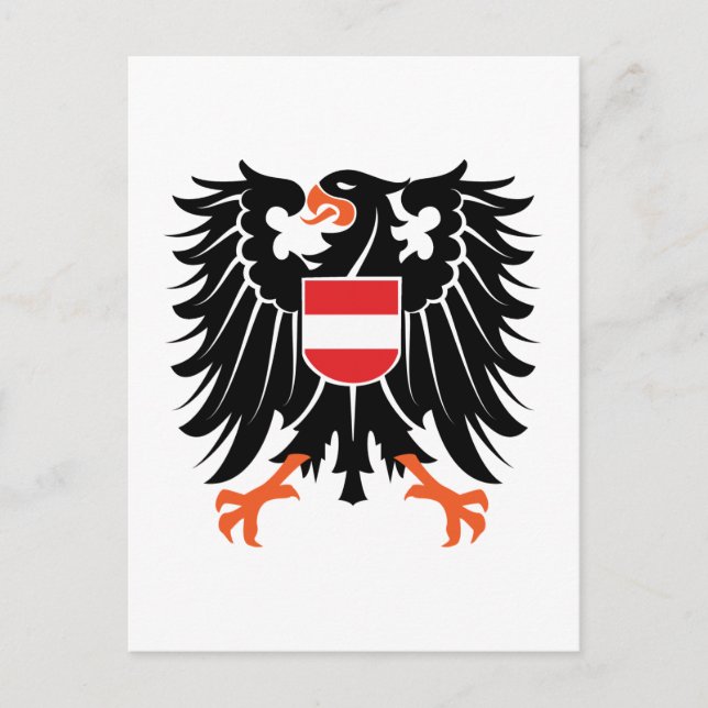 Adler Wappen Austria eagle crest Austria Postcard (Front)