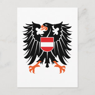 Adler Wappen Österreich Eagle Crest Austria Postcard