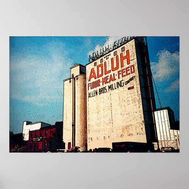 Adluh Flour Poster (Front)