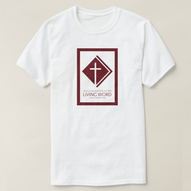 ADLW T-Shirt (White) (Design Front)
