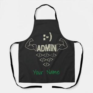 Admin Administrator IT Sysadmin Computer Scientist Apron