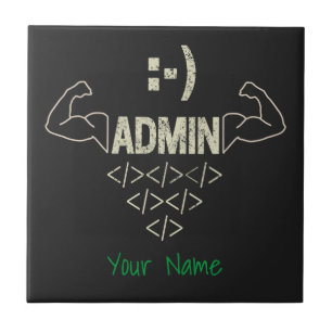 Admin Administrator IT Sysadmin Computer Scientist Tile
