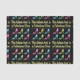 ADMIN ASST SHOE LOVER DESIGN TISSUE PAPER