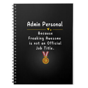 Admin Personal Notebook