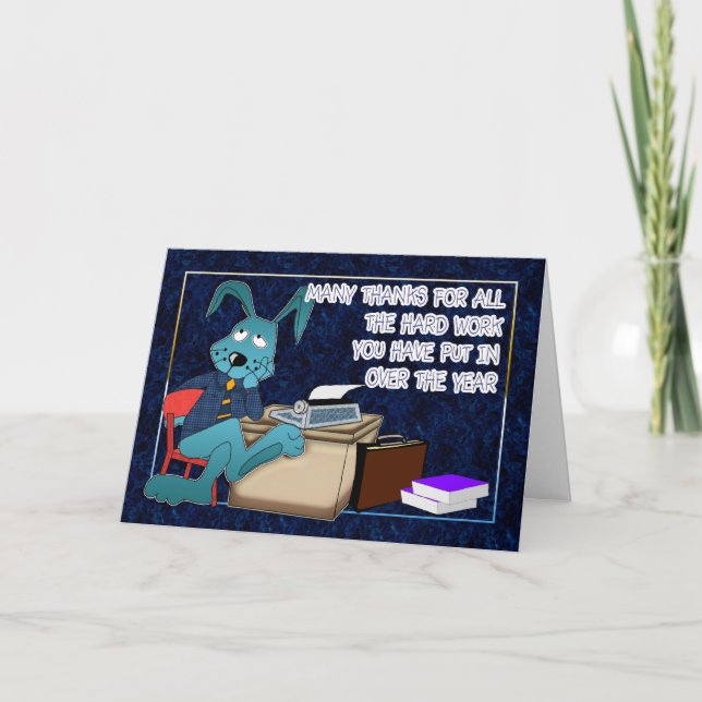 Admin Pro - Thank You For Hard Work (Front)