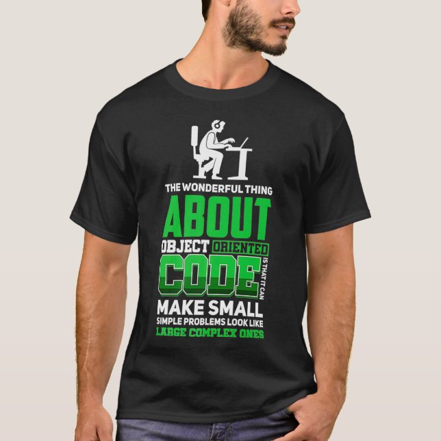 Admin Programmer Linu Binary Code Premium T-Shirt (Front)