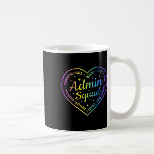 Admin Squad Definition Admin Istant Crew Back To S Coffee Mug