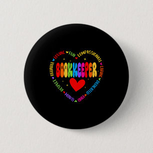 Admin squad school assistant principal school 6 cm round badge