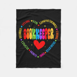 Admin squad school assistant principal school fleece blanket