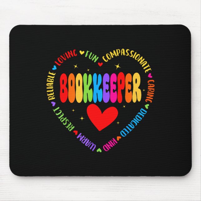 Admin squad school assistant principal school mouse mat (Front)