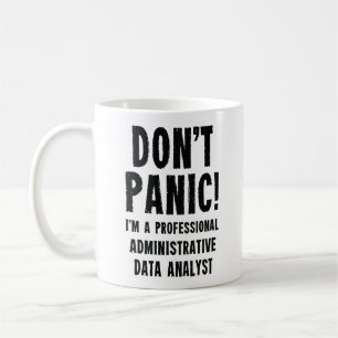 Administrative Data Analyst Coffee Mug